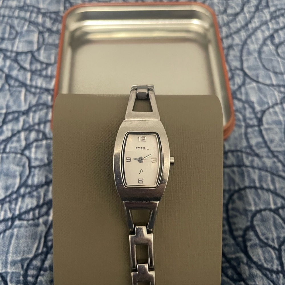 Fossil Women's Silver Bracelet Watch